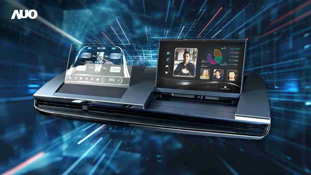 尊龙集团Micro LED Display HMI解决方案打造透明Micro LED前座仪表，，，呈现信息并保留驾驶视野开阔；亦为副驾驶座乘客打造收放自如的Micro LED屏幕，，在不影响显示质量的前提于显示区内建镜头，，，让用户能与视讯对象直接眼神接触，，，，提供绝佳的双向沟通体验