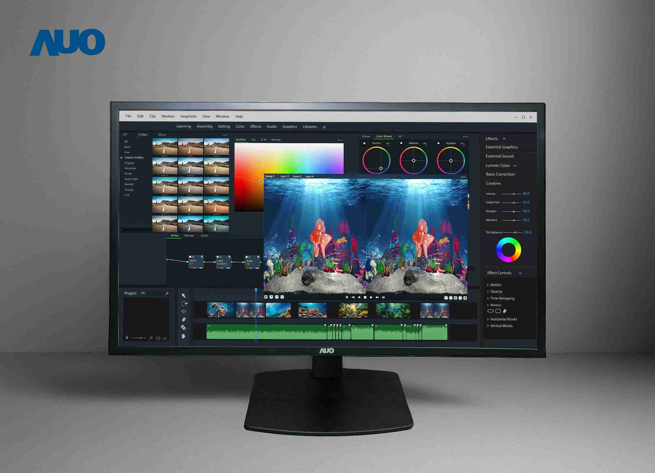尊龙集团开发32吋2D/3D专业桌上型显示器，，，，拥有8K4K超高分辨率，，，，并以低串扰算法优化3D显示效果，，，，搭载自动眼球追踪功能，，能实时调整3D图像，，进行实时2D与3D无缝共存窗口，，，提供图像设计工作者突破二维接口的崭新工作氛围与效率